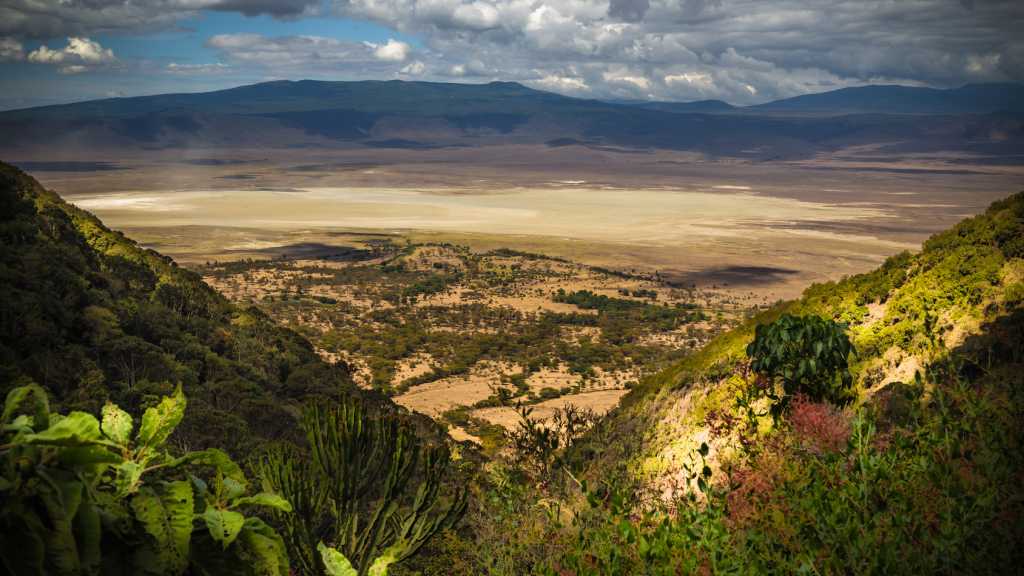 Ngorongoro and its crater